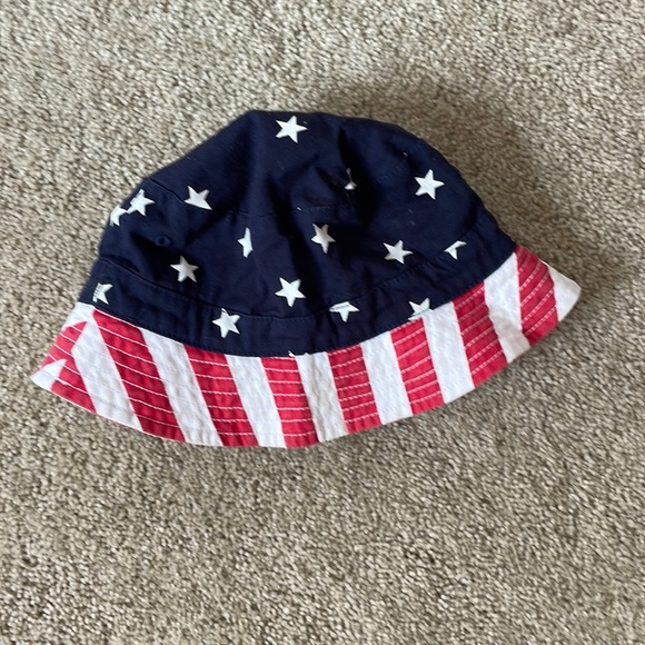 Like New Patriotic Flag 4th of July Independence Day Bucket Hat - Picture 1 of 2